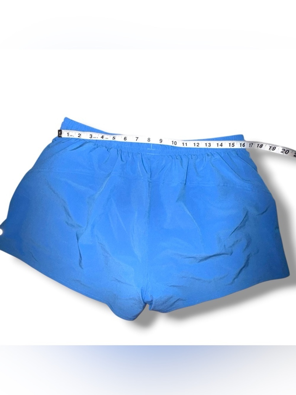 LULULEMON 3" Pace Rival High-Rise Shorts - Pool Blue Size 14 - Picture 5 of 8